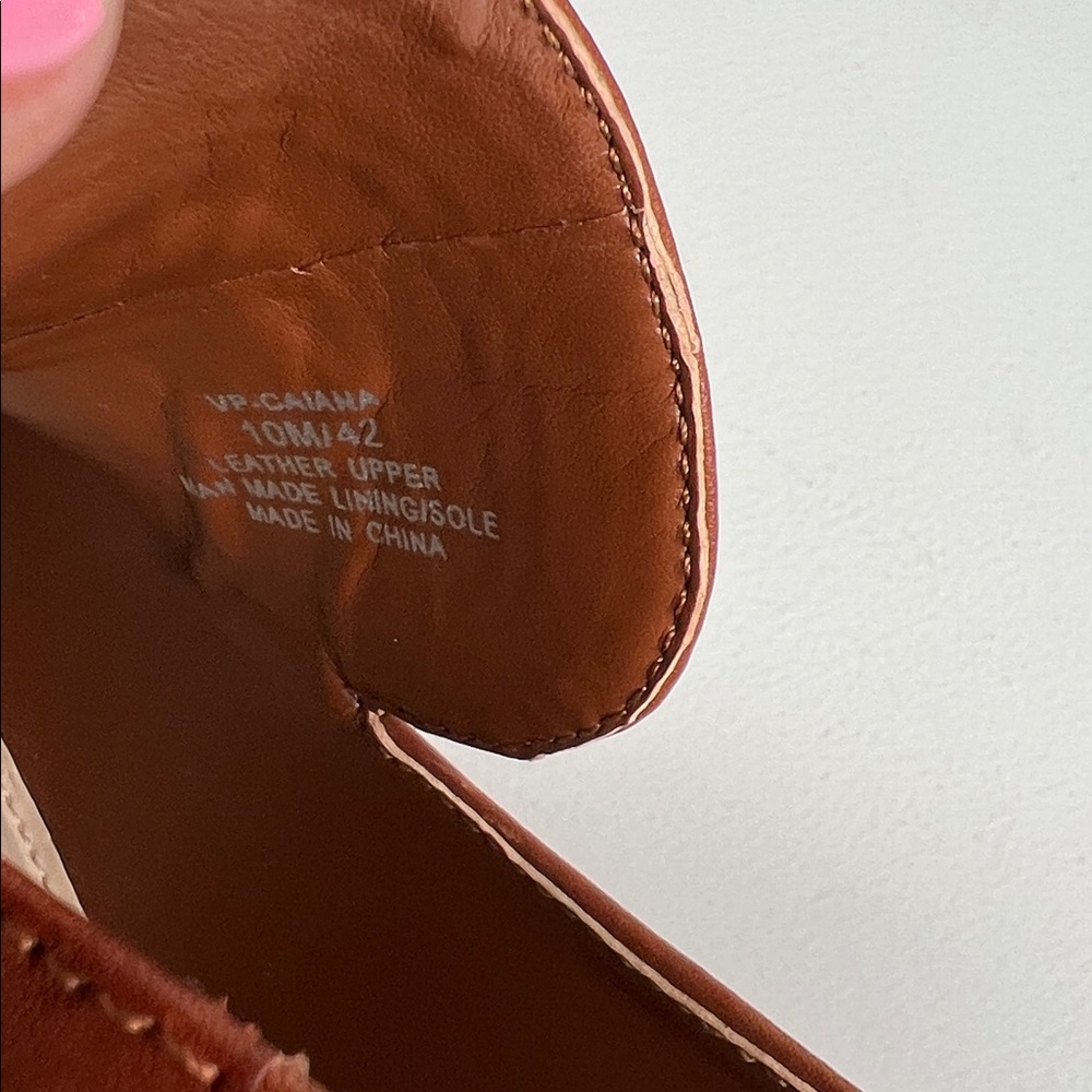 Vince Camuto Caiana Loafer in Cognac, Size 10 - Picture 10 of 11